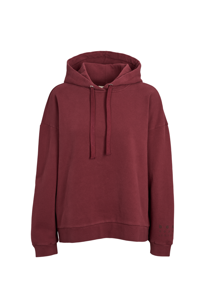 Basic Apparel Cinna Oversized Hoodie Sweatshirts & hoodies 792 Bordeaux Truffle